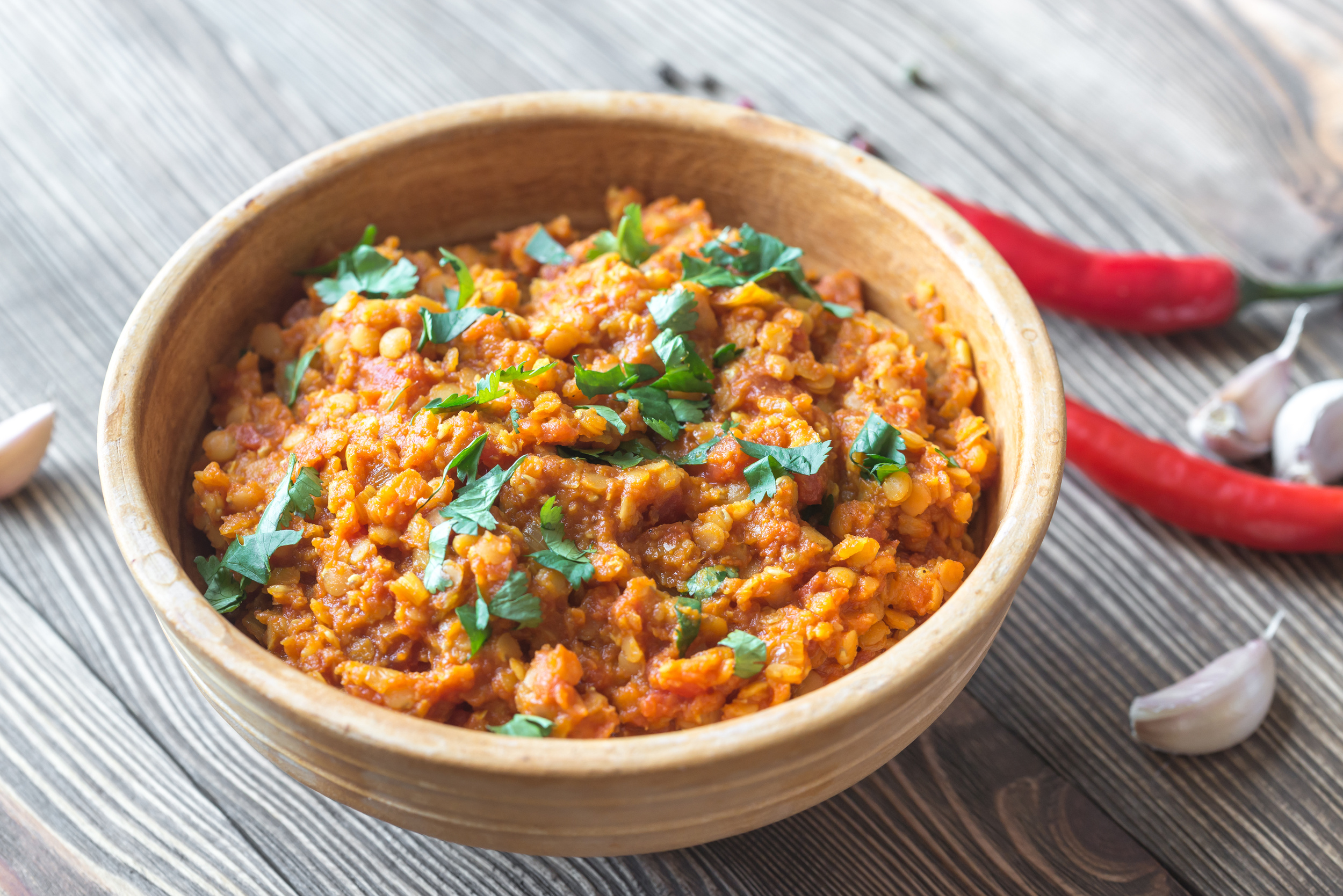 Bowl of Red Lentil Curry